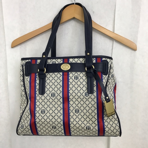 tommy hilfiger logo purse